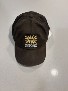 Katin-Men's Brown Cotton Cap with Embroidered Sun Logo